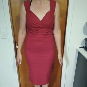 Rocksteady Red Rockabilly Dress